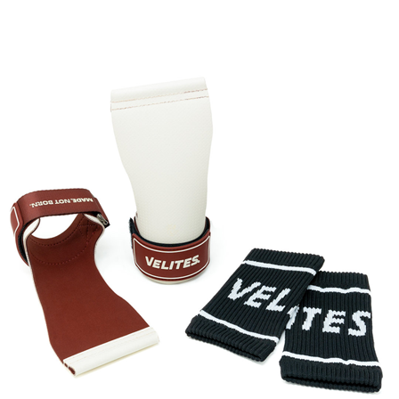 Velites Quad Ultra Hand Grips No Chalk White Kit