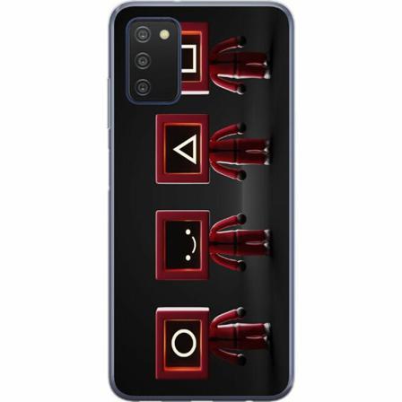 Samsung Galaxy A03s Genomskinligt Skal Squid Game