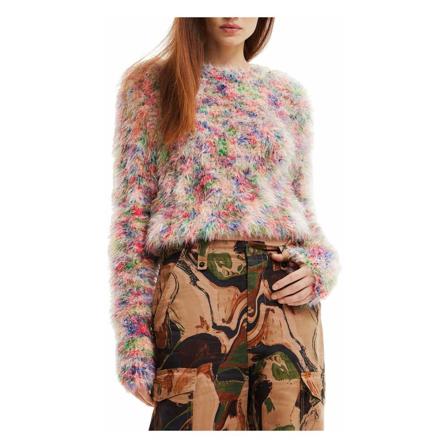 Desigual Sweatshirts , Roze , Dames , Maat: S