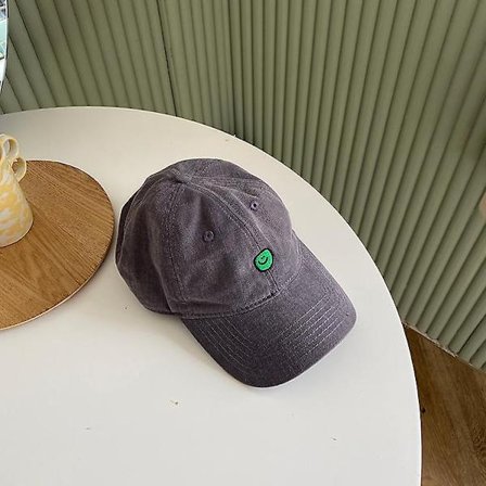 Smiley Baseballkeps med Skärm