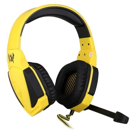 KOTION EACH G4000 USB-version Stereo Gaming Headset med mikrofon, volymkontroll och LED-ljus för PC-spelare