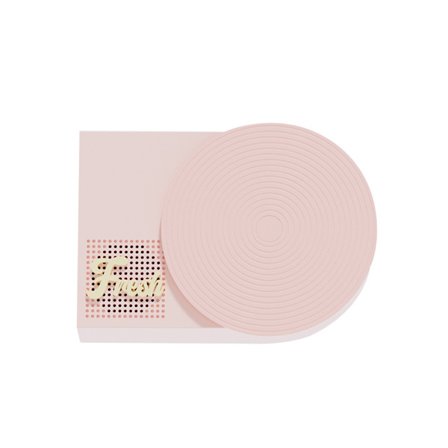 Coluna Bluetooth High Fidelity Hlfl Høyttaler med lydkvalitet (Rosa)