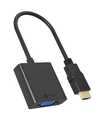 ICY BOX IB-AC502a, HDMI A-Typ zu VGA Adapter