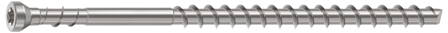 Camo 304 Stainless Steel Trallskruv 60x4,2 mm, dold, 1750-pack, Infästning