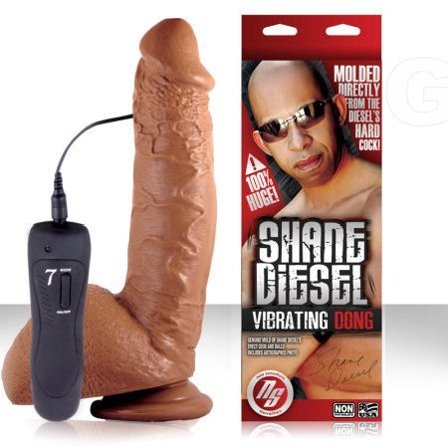 Shane Diesel Vibrating Dildo 25 cm