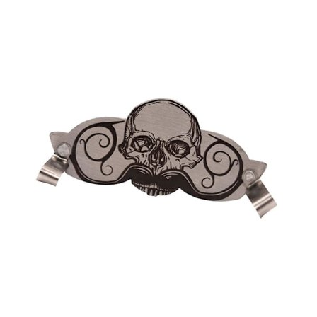 Mustaschskydd i Metall - Koppsäkerhet för Män med Mustasch - Te- och Vanliga Koppar