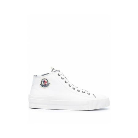 Moncler, Lis High-Top Sneakers Wit, Dames, Maat:38 EU