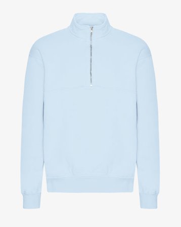 Organic Quarter Zip - Polar Blue - Male - XL