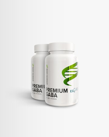 2 x Body Science Premium GABA - 90 kapslar