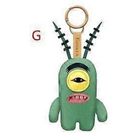 Fuggler Sjove Grimme Monster Plyslegetøj Nøglering Kawaii Fuggler Monster Kaniner Søde Udstoppede Peluche Dukker Vedhæng Gaver Børn 12CM