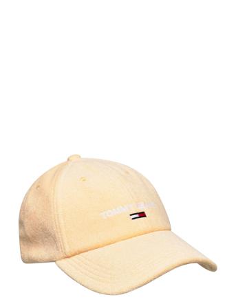 Tjw Sport Cap Towelling Accessories Headwear Caps Creme Tommy Hilfiger