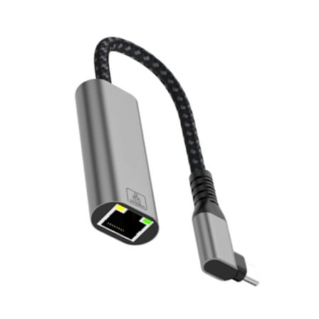USB C till Ethernet-adapter 10/1000Mbps Nätverksadapter RJ45 till USB C LAN
