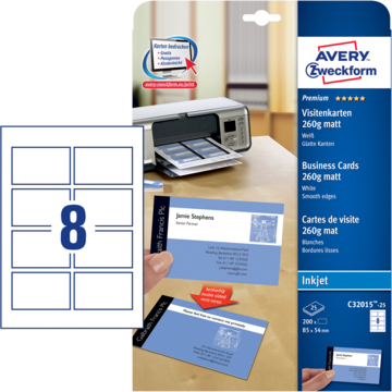 Visittkort Premium Dubbel 85x5