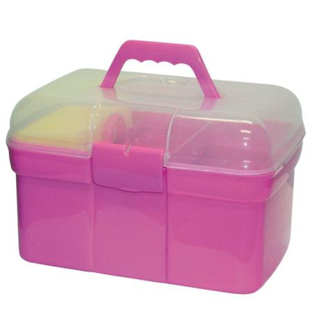 Kerbl Ryktlåda Mini Med 8 Ryktsaker Rosa 321766 Rosa