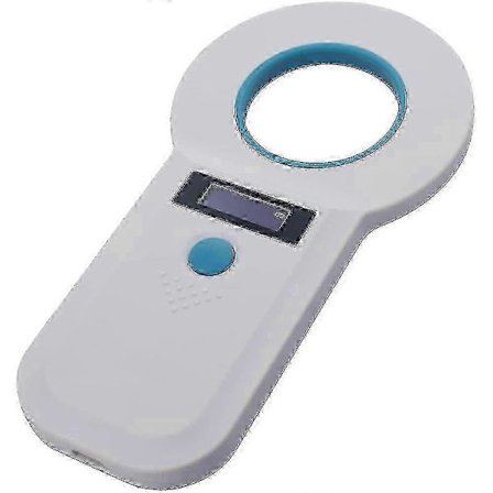 Pet Chip Scanner Uppladdningsbar Datalagring Djur Tag Scanne Reader Scanner, RFID EMID Bärbar Pet