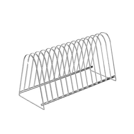 Vinyl Plate Stativ Oppbevaringsholder for Vinylplater Tørkebord Platestativ 15 Spor