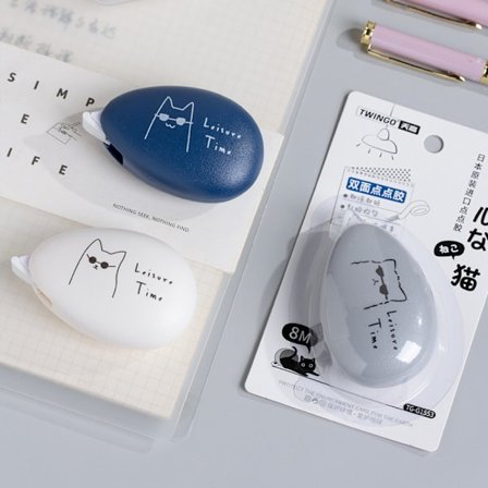 3 Stk Dobbeltsidig selvklebende Roller Lim Tape Lim Tape Dispenser