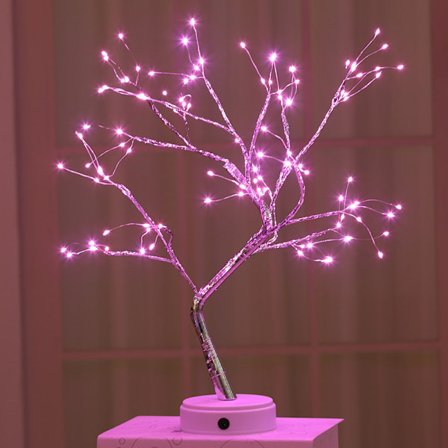 Tree Light 108 LED Shimmer Branches Battery and USB Operated