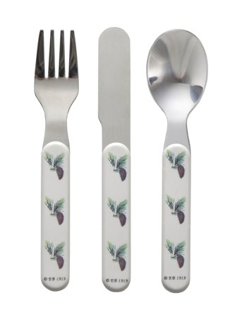 Rätt Start Elsa Beskow, Cutlery, 3-Part - Multi/patterned - ONE SIZE