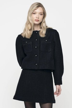 Louvre Bouclé Black XS