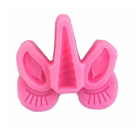 Silikonform for sjokolade, øyne og ører, til baking av mousse og sukker