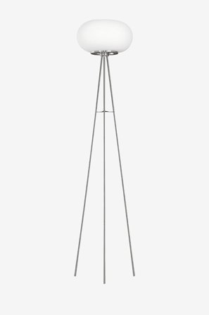 EGLO - Gulvlampe Optica - Sølvfarvet - Gulvlamper - Fra Homeroom