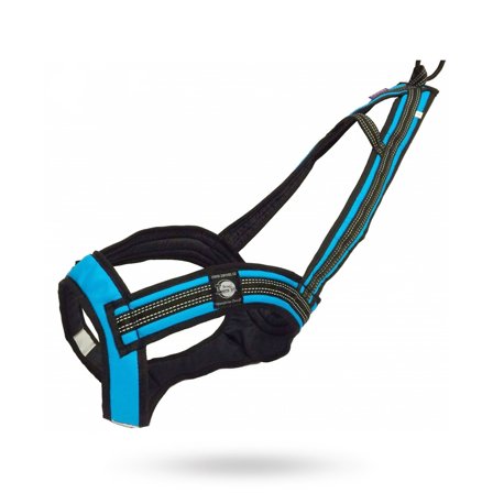 Zero DC - ZERO DC FASTER BLACK & BLUE - Klassiske hundeseler, step-in, jacket seler, trekkseler, vinterseler & Y-seler på Doggie.no