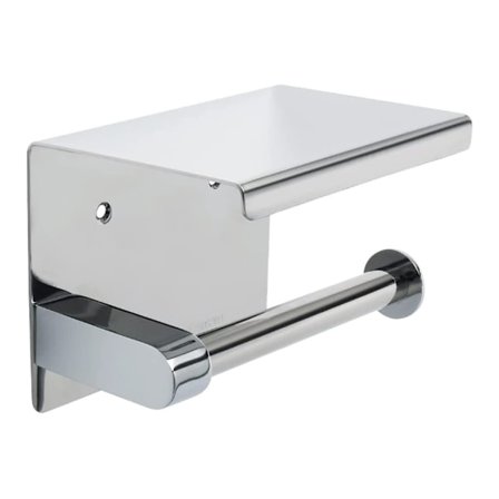 Seinään asennettava WC-paperiteline WC-paperinpidike Ce-merkillä