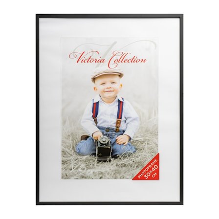 Valokuvakehys Alumiini 30x40, musta