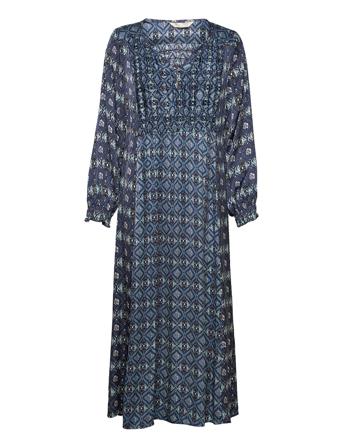 Alva Long Dress Blue ODD MOLLY