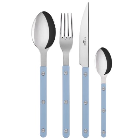 Sabre paris Sabre Bistrot Solid bestickset 16 delar, pastellblå | Dukning & Servering > Bestick > Bestickset | Bagaren och Kocken