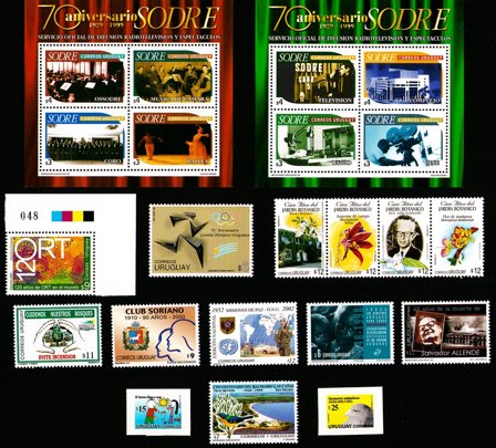 Uruguay - Frimærkepakke - Postfrisk