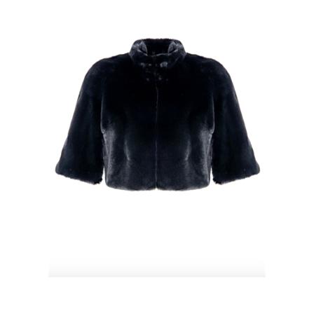 Nenette, Faux Fur & Shearling Jackets Czarny, Kobieta, Rozmiar: 2XS