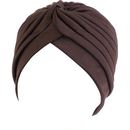Go Go Gadget - Hijab - Huvudbonad - Kemokeps - Islamisk - Turban - Hatt - Mörkbrun