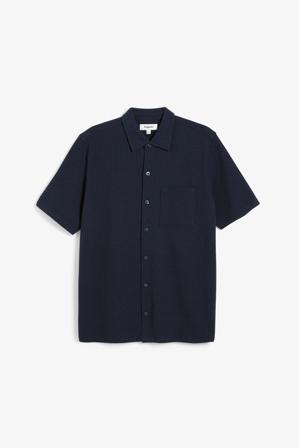 Tennisskjorte i trikot | Mørkeblå | Herre | Kappahl