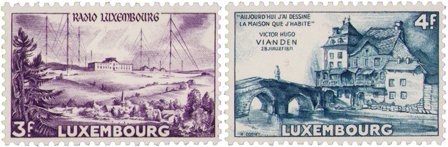 Luxembourg 1953 - MICHEL 512-513 - Postfrisk