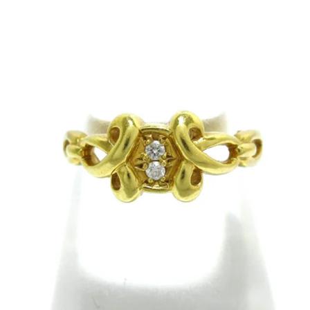 Dior Vintage Pre-owned Guld ringar gul, Dam Vintage Smycken, Dam, Storlek: ONE SIZE