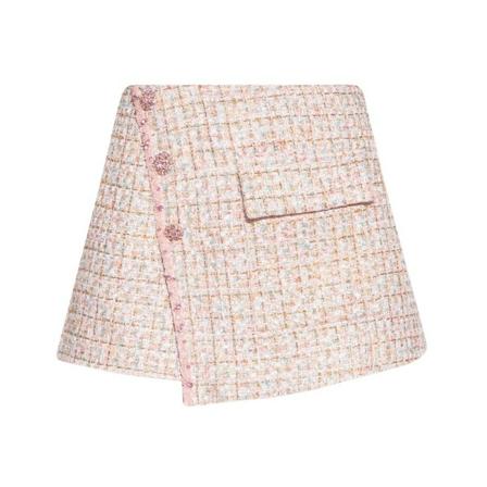 Self Portrait Short Shorts Pink, Dame