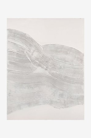 Malerifabrikken - Originalmålning White Sculpture 2 - Vit - Posters & tavlor - 90X120 - Från Homeroom