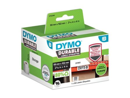 DYMO Etikett LW 59x102mm 300/fp - Lyreco - Kontorsmaskiner - Etikettskrivare och etiketter - Etiketter - Dymo