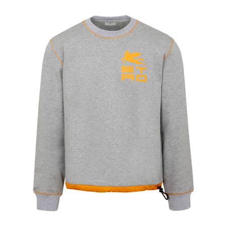 Etro Sweatshirts Grå, Herre, Størrelse: M