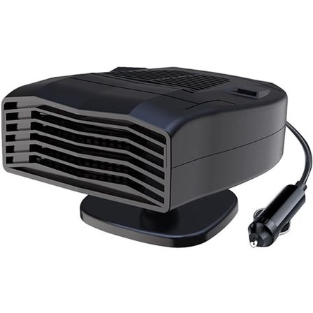 ING 12V 140W Bærbar Bilvarmer Avfukter 360 Grader Justerbar Frontrute Avfukter Vifte Tenningskontakt for Vått Vintervær Bilvarmer
