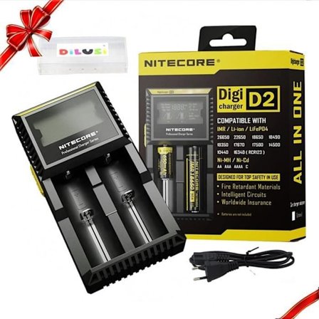 Nitecore Intelli laddare D2 2016 laddstationer