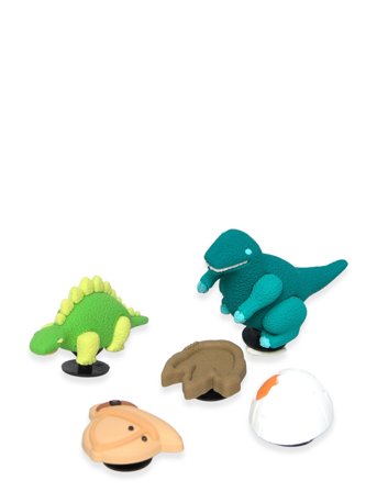 Crocs 3D Dinosaur Adventure 5 Pack - Multi/patterned - ONE SIZE