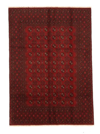 Hand Knotted Afghan Fine Rug 199X286