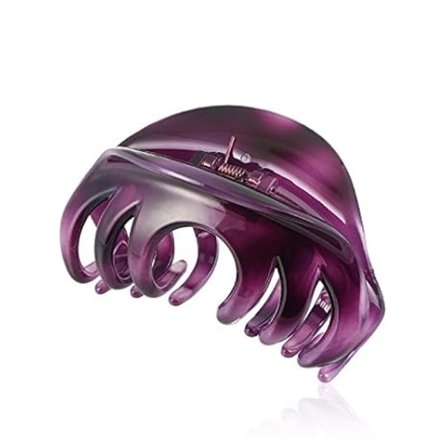 Stor chic styling hårklemme organisk glas hårklemmer indendørs udendørs