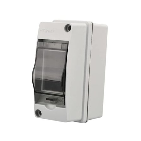 IP65 Vandtæt Udendørs Elektrisk Boks, 2 Moduler, ABS Plast, til Kontrolskab u0026 Samledåse, 2 Vejs