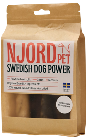 Njord Pet Nötrulle Medium 3-pack
