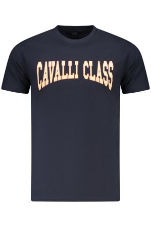 Cavalli Class T-shirt Maniche Corte Uomo Blu