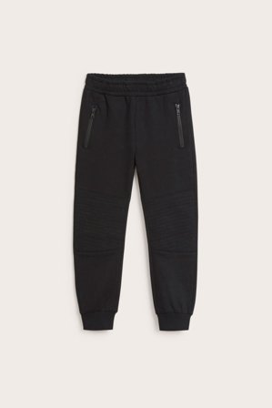 Kappahl | Spodnie dresowe ze wzmocnionymi kolanami | Czarne